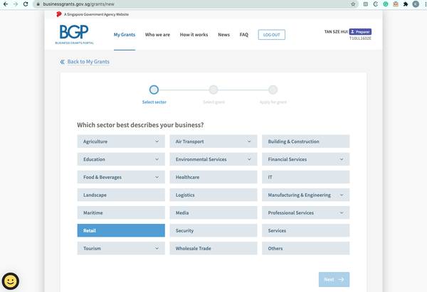 PSG Grant